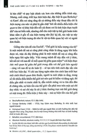  Combo Trọn Bộ 2 Cuốn Thế Giới Như Là Ý Chí và Biểu Tượng - Authur Schopenhauer 