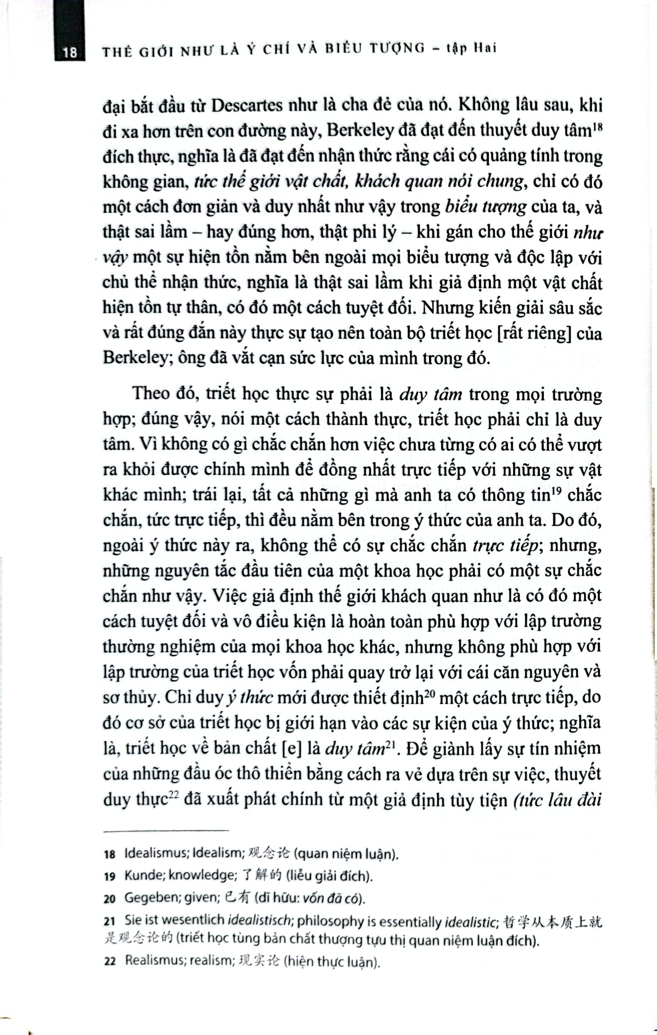 Thế Giới Như Là Ý Chí Và Biểu Tượng Tập 2 - Authur Schopenhauer