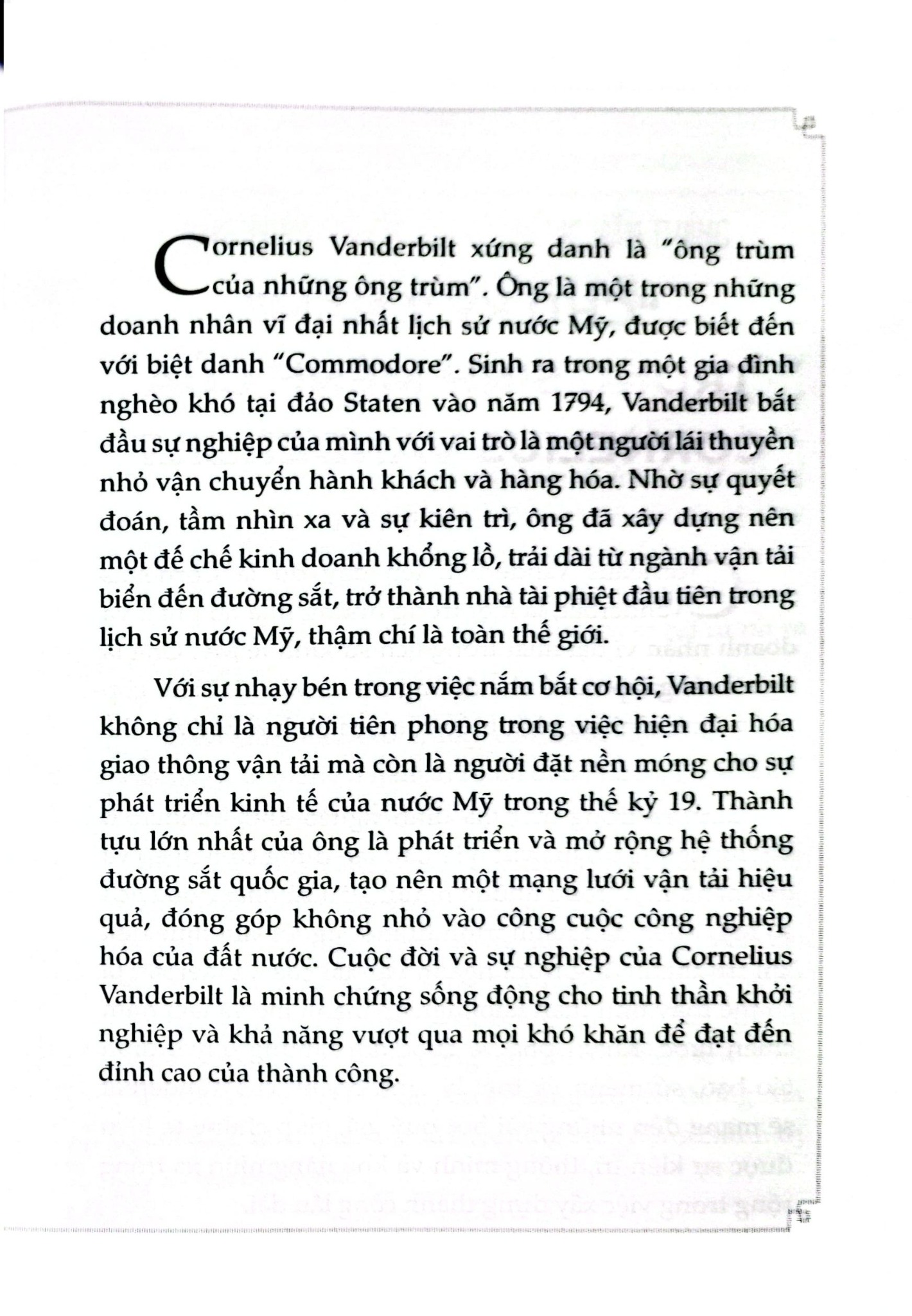 Đại Tư Bản Mỹ: Cornelius Vanderbilt - Vua Đường Sắt - The Gurus