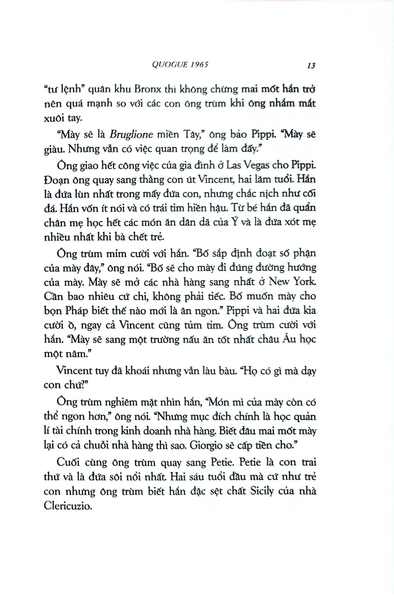 Ông Trùm Cuối Cùng - Mario Puzo (Bìa Nâu)