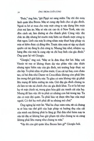  Ông Trùm Cuối Cùng - Mario Puzo (Bìa Nâu) 