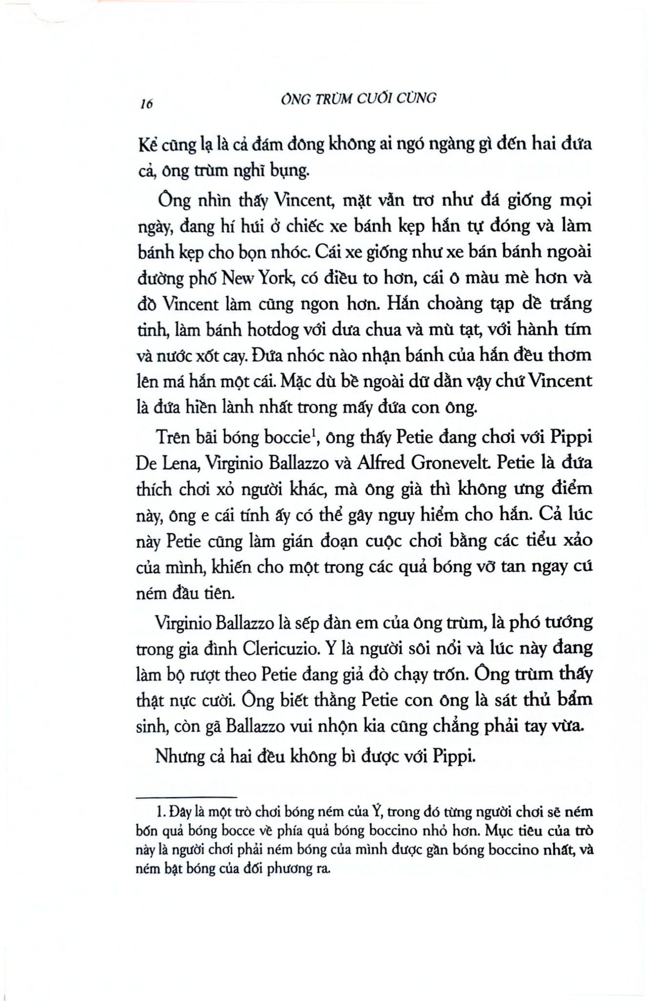 Ông Trùm Cuối Cùng - Mario Puzo (Bìa Nâu)