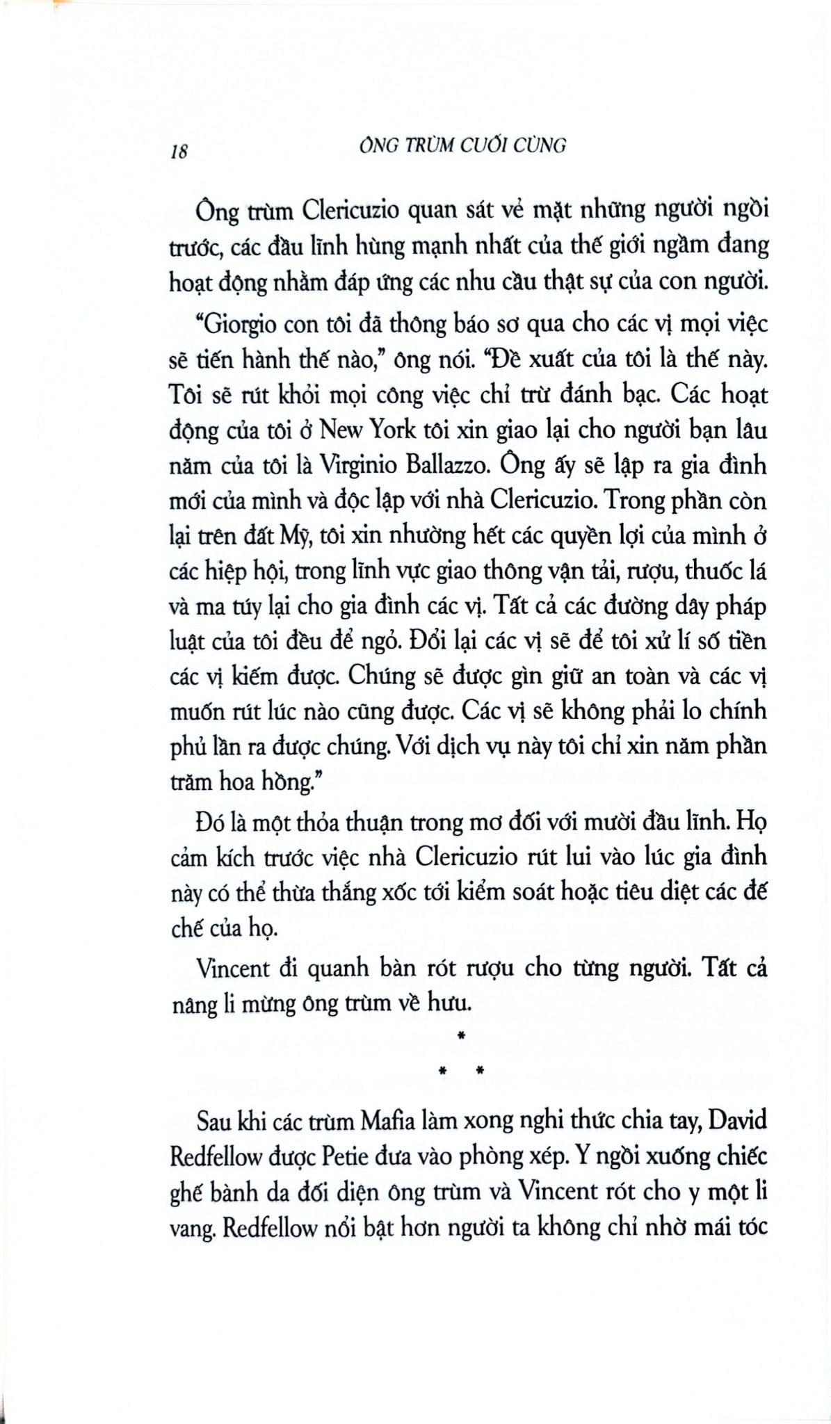 Ông Trùm Cuối Cùng - Mario Puzo (Bìa Nâu)
