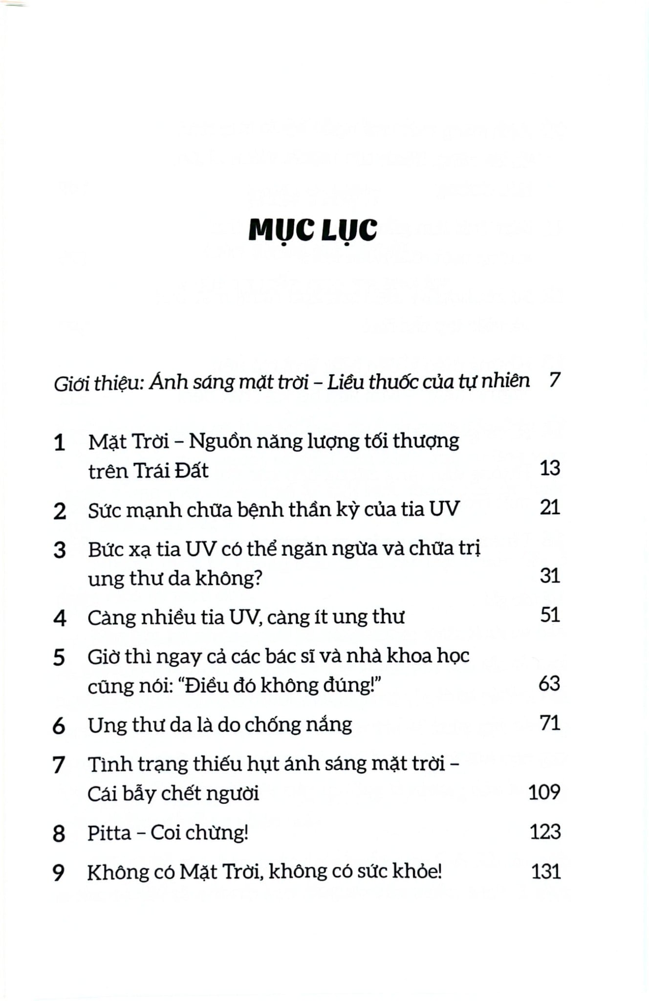 Chữa Lành Bằng Ánh Sáng Mặt Trời - Andreas Moritz