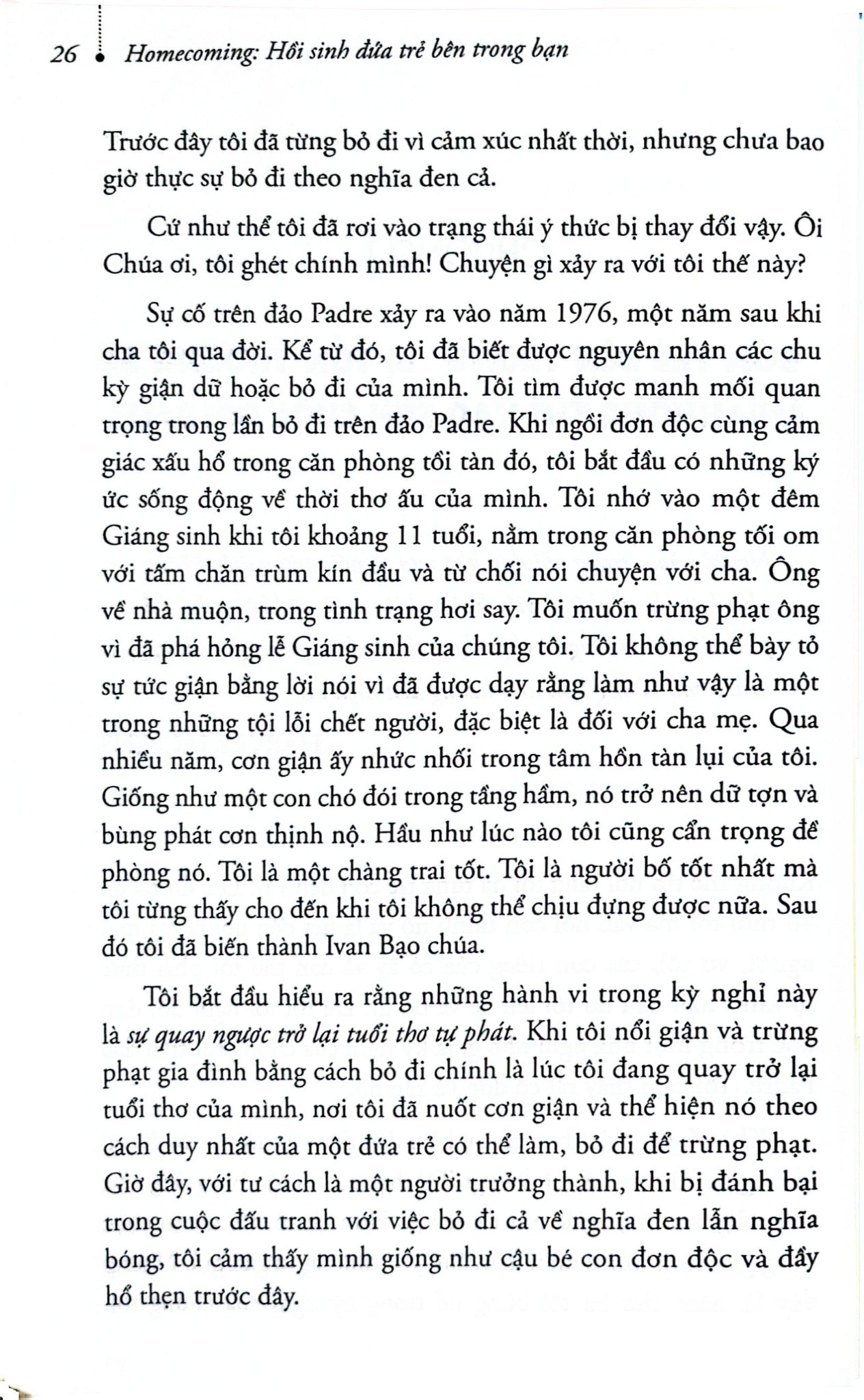 Homecoming - Hồi Sinh Đứa Trẻ Bên Trong Bạn - John Bradshaw