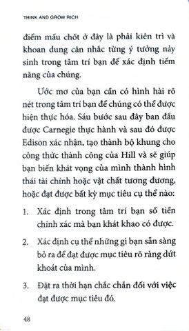  Think And Grow Rich - 10 Phút Mỗi Ngày Nghĩ Giàu Làm Giàu - Bìa Cứng - Napoleon Hill 