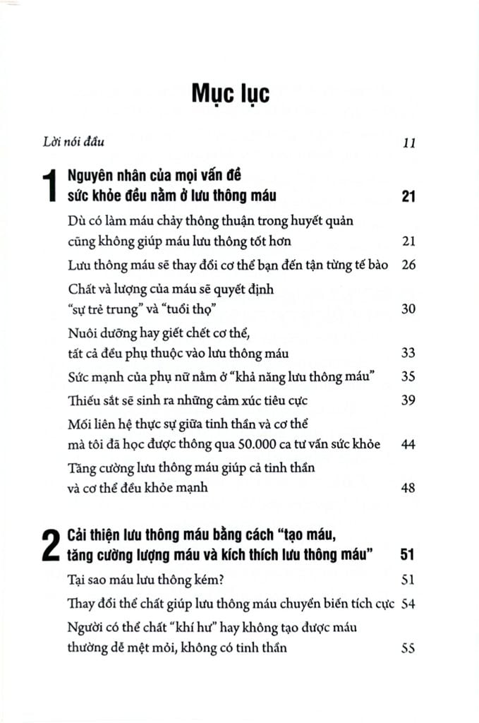 Lưu thông máu tốt hoá giải bách bệnh
