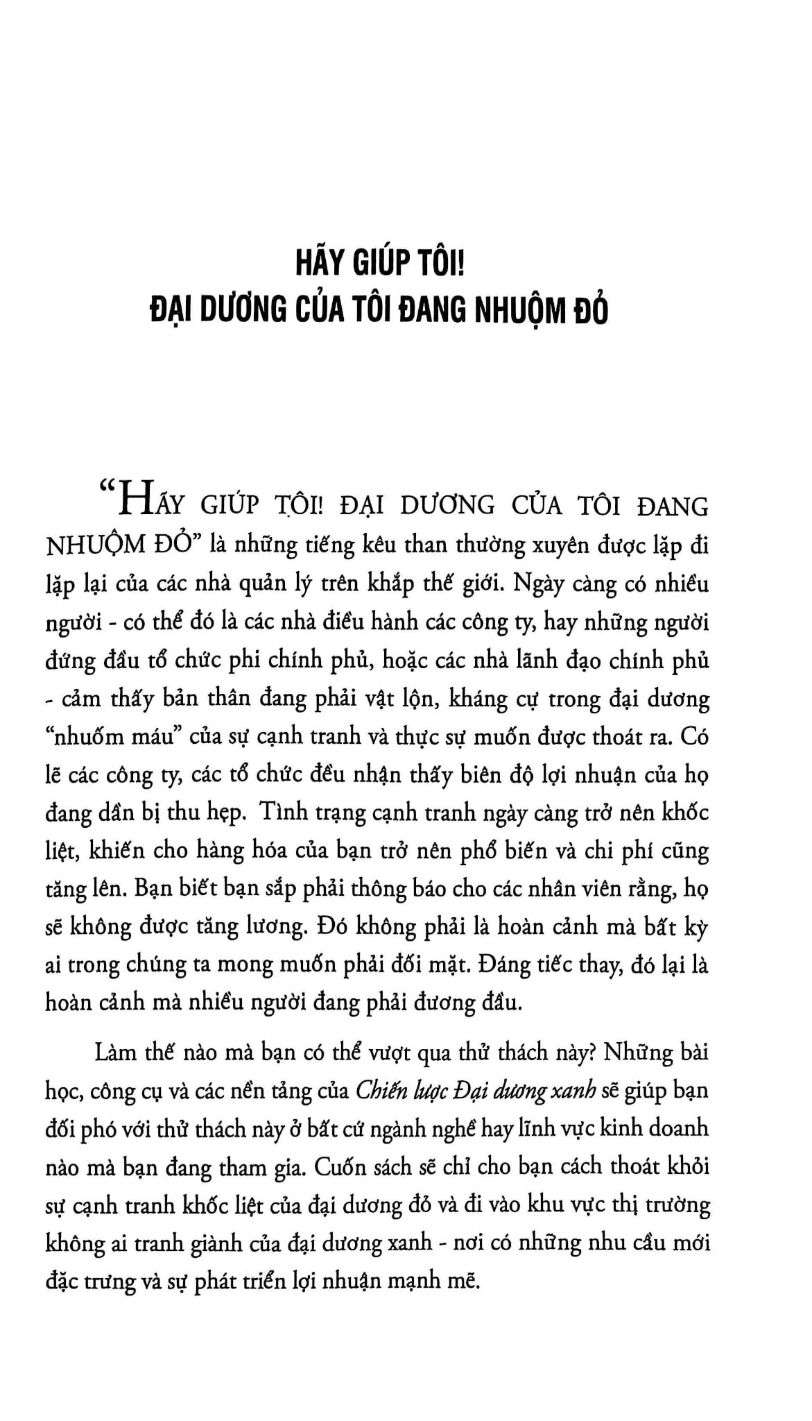 Blue Ocean Strategy - Chiến Lược Đại Dương Xanh ( Bìa Cứng )