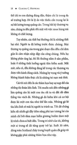  Câu Chuyện Của Tôi Trong Ngành Quảng Cáo Và Khoa Học Quảng Cáo - Claude C Hopkins 