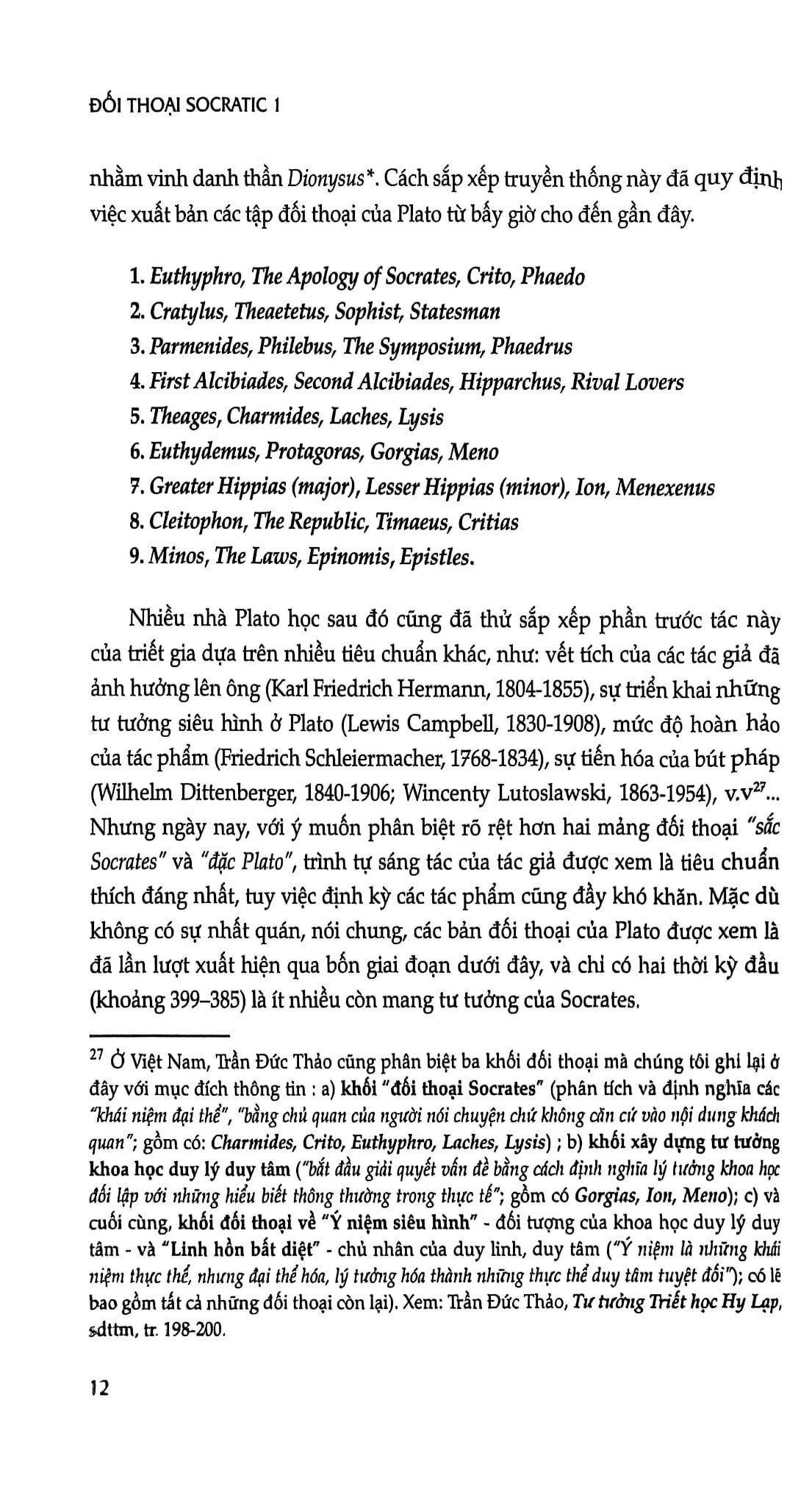 Đối Thoại Socratic - Plato (tái bản 2025)