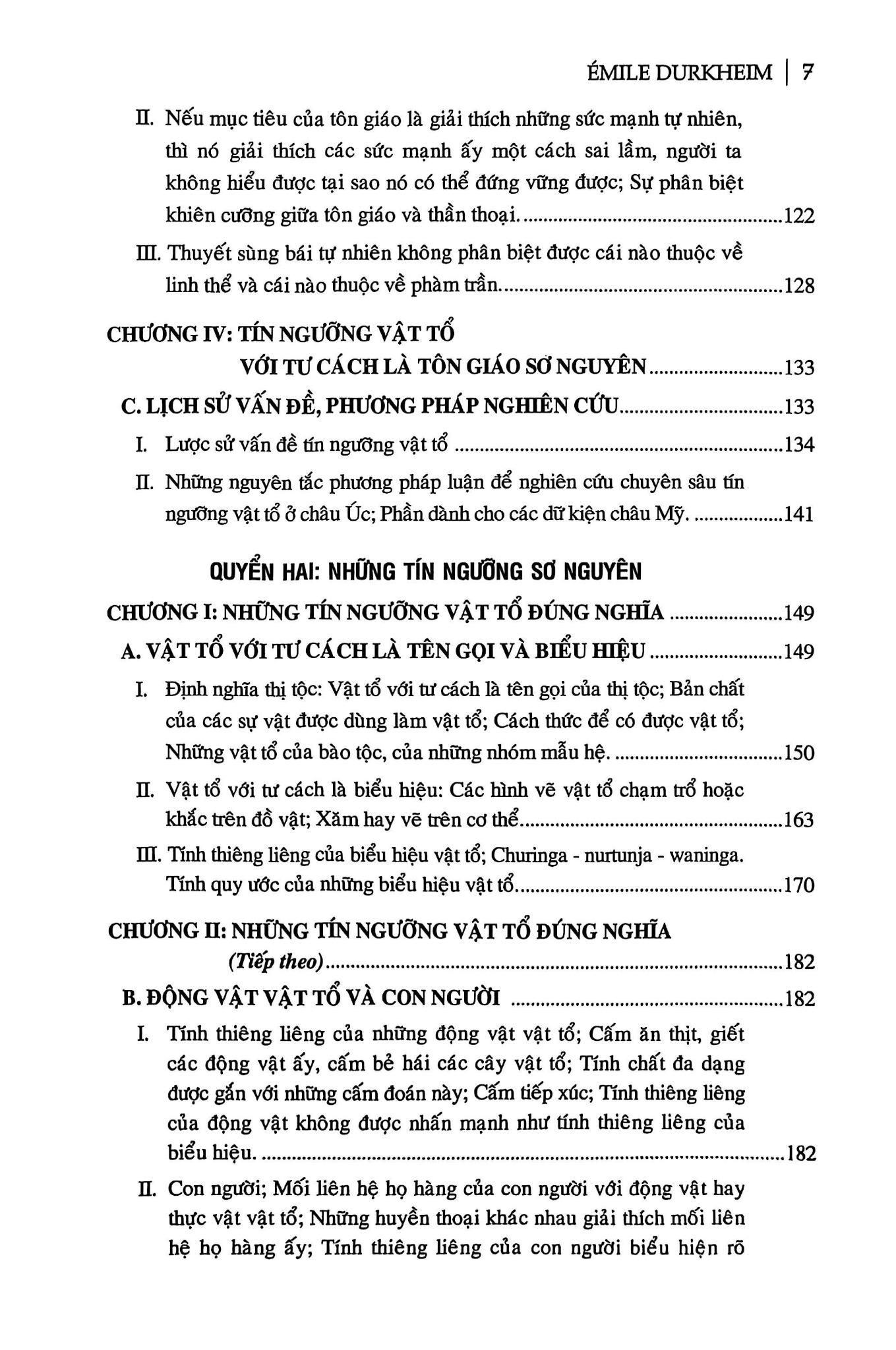 Những Hình Thái Sơ Nguyên Của Đời Sống Tôn Giáo [Bìa Cứng] - Émile Durkheim