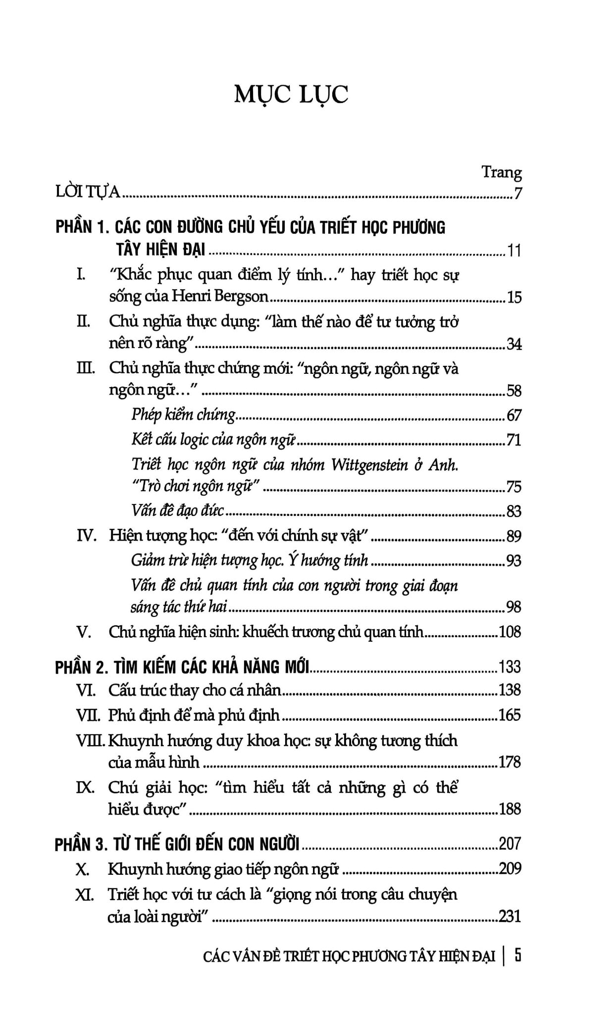 Các Vấn Đề Triết Học Phương Tây Hiện Đại  - Y. K. Melville