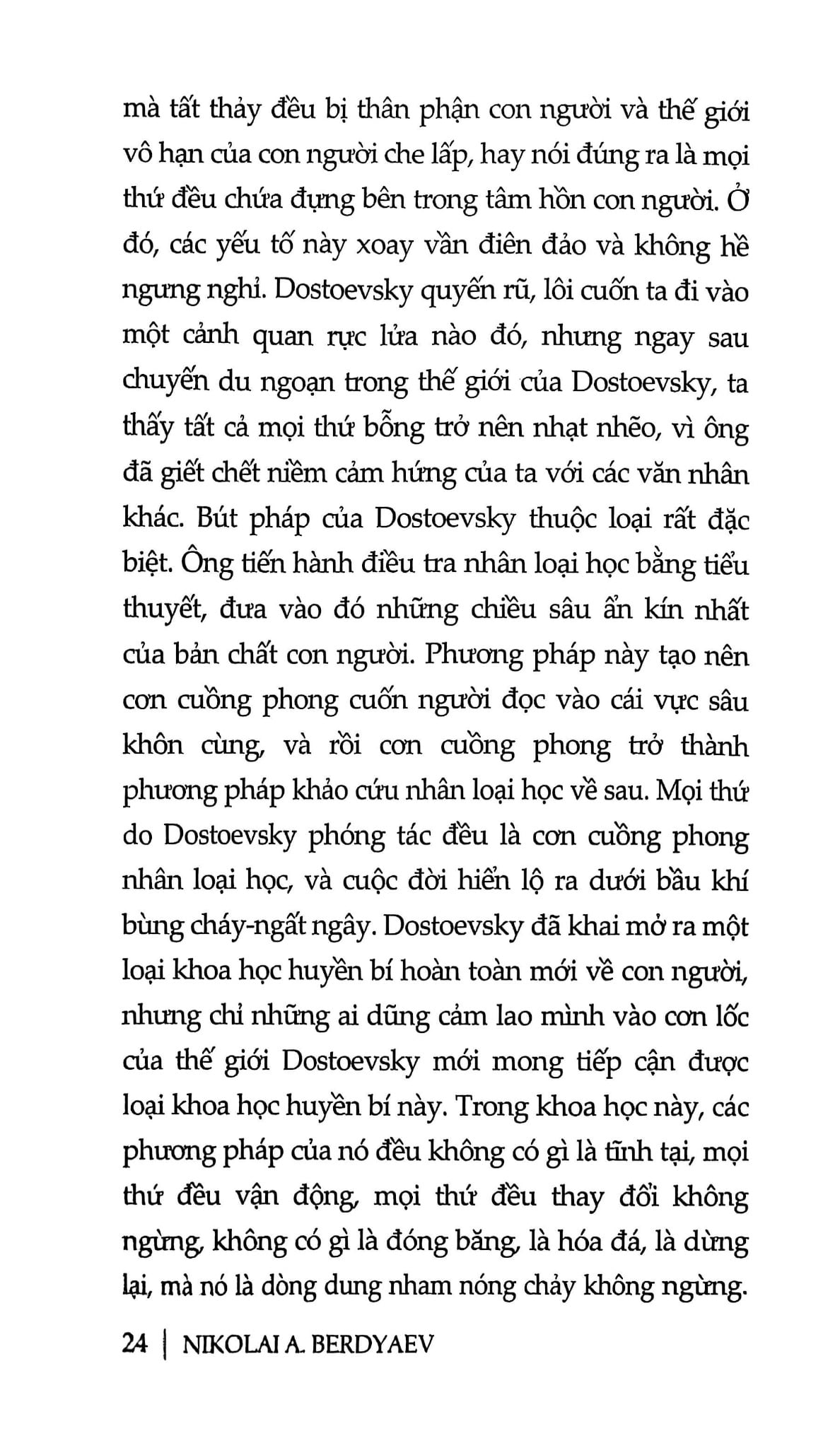 Nhân Sinh Quan Của Dostoevsky - Nikolai Berdyaev