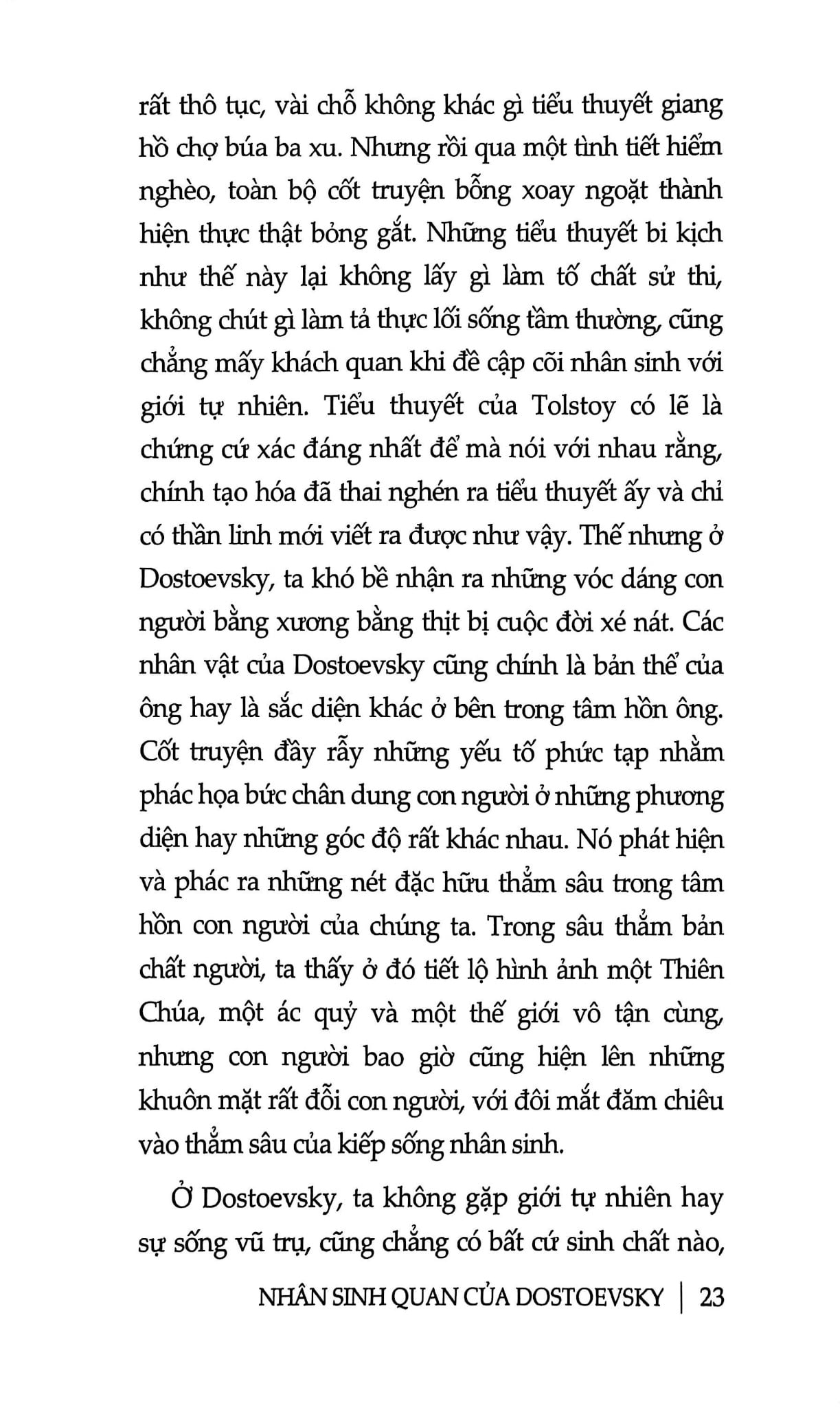 Nhân Sinh Quan Của Dostoevsky - Nikolai Berdyaev