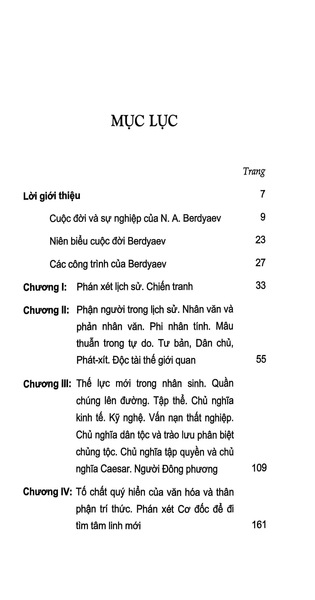 Thân Phận Con Người Trong Thế Giới Hiện Đại  - N. A. Berdyaev