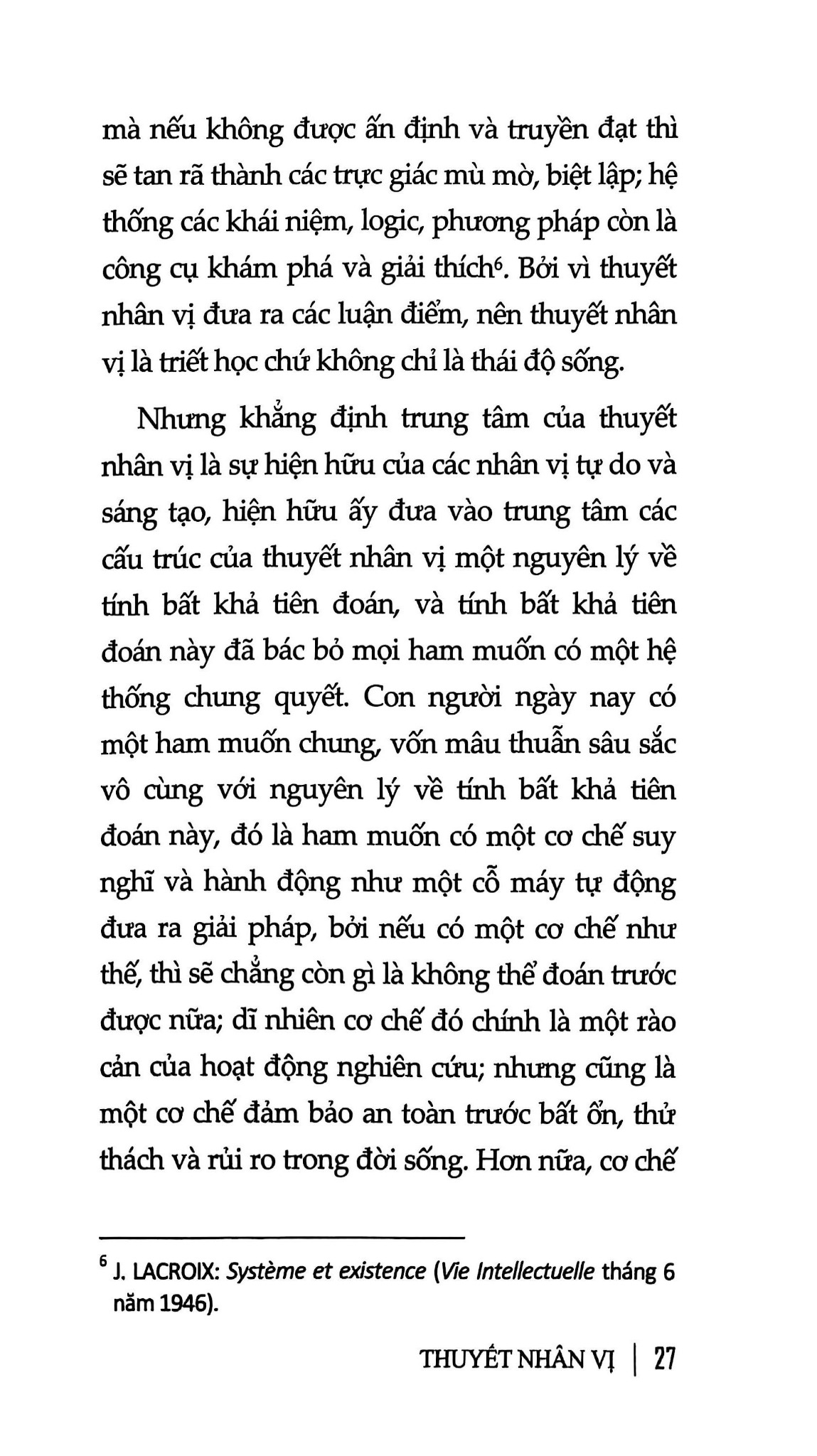Thuyết Nhân Vị - Emmanuel Mounier