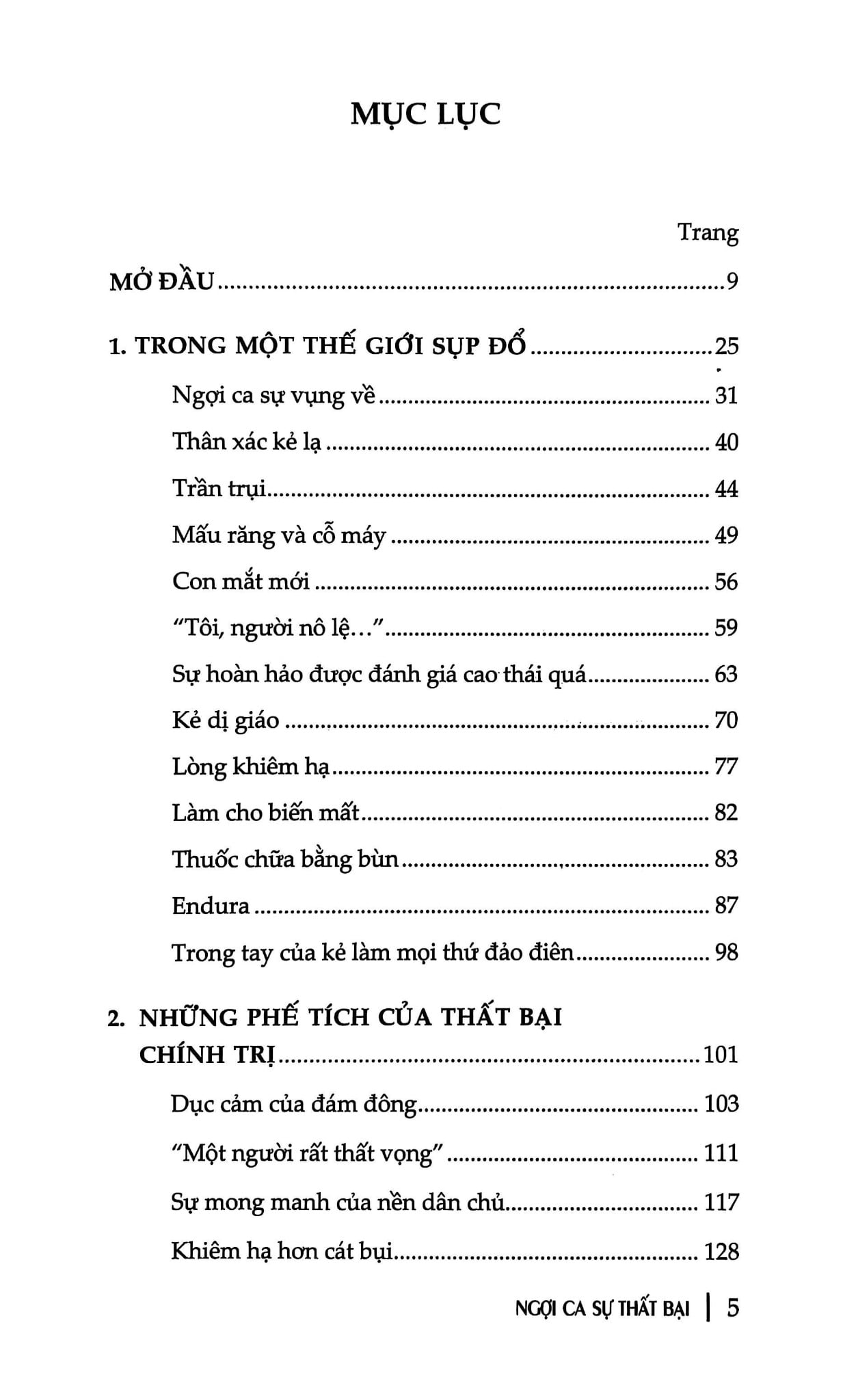 Ngợi Ca Sự Thất Bại: Bốn Bài Học Về Lòng Khiêm Hạ - Bìa Mềm - Costica Bradatan