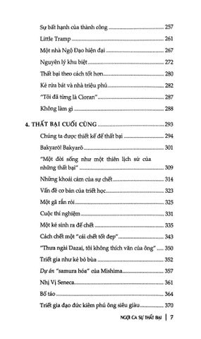  Ngợi Ca Sự Thất Bại: Bốn Bài Học Về Lòng Khiêm Hạ - Costica Bradatan 