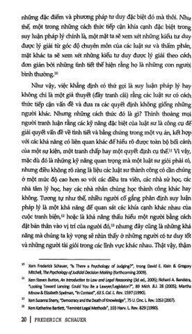  Tư Duy Như Một Luật Sư (Bìa Mềm) - Frederick Schauer 