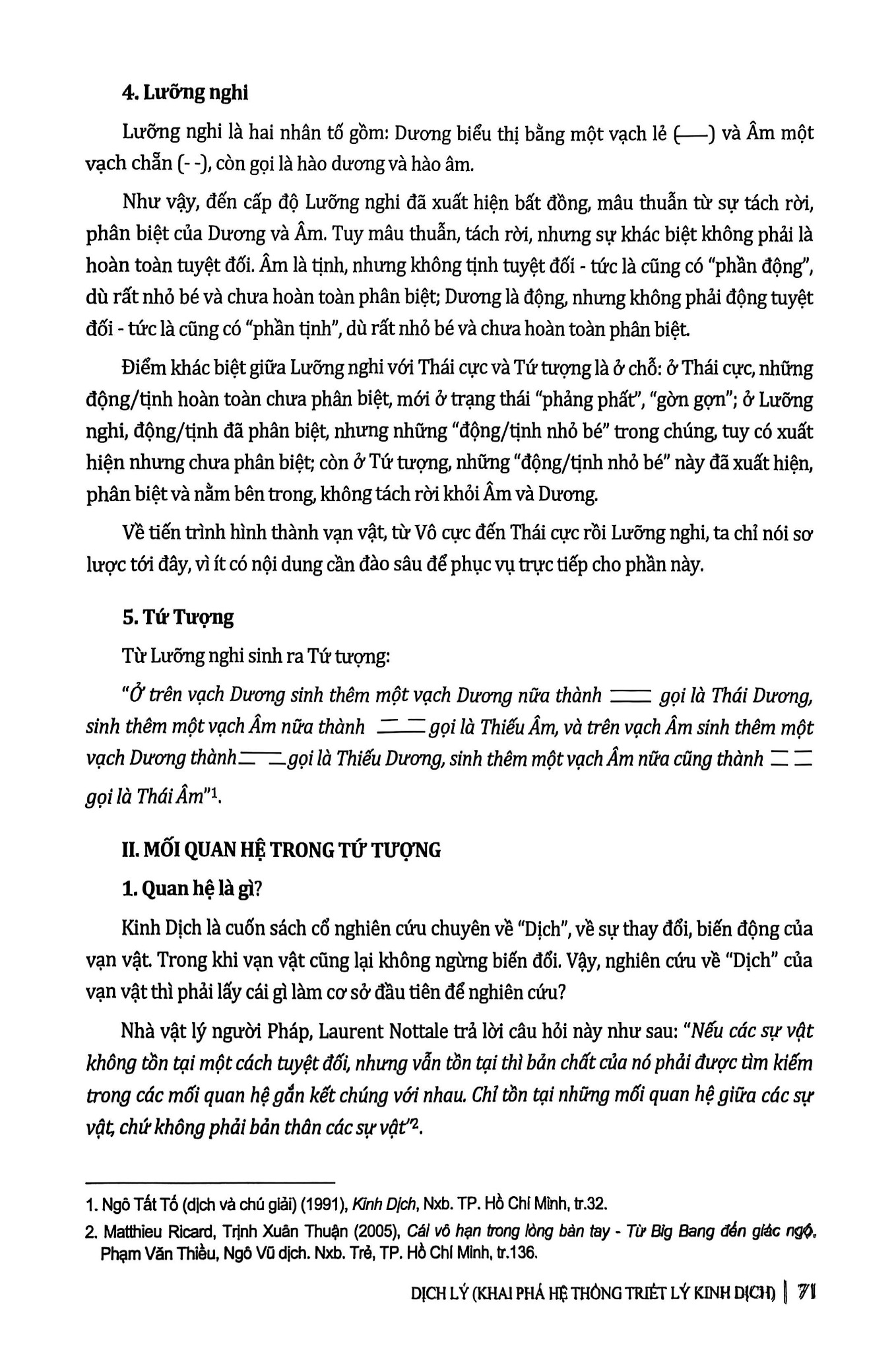 Combo 2 Quyển Dịch Lý - Khai Phá Hệ Thống Triết Lý Kinh Dịch (Tập 1 + 2) - Bìa Mềm