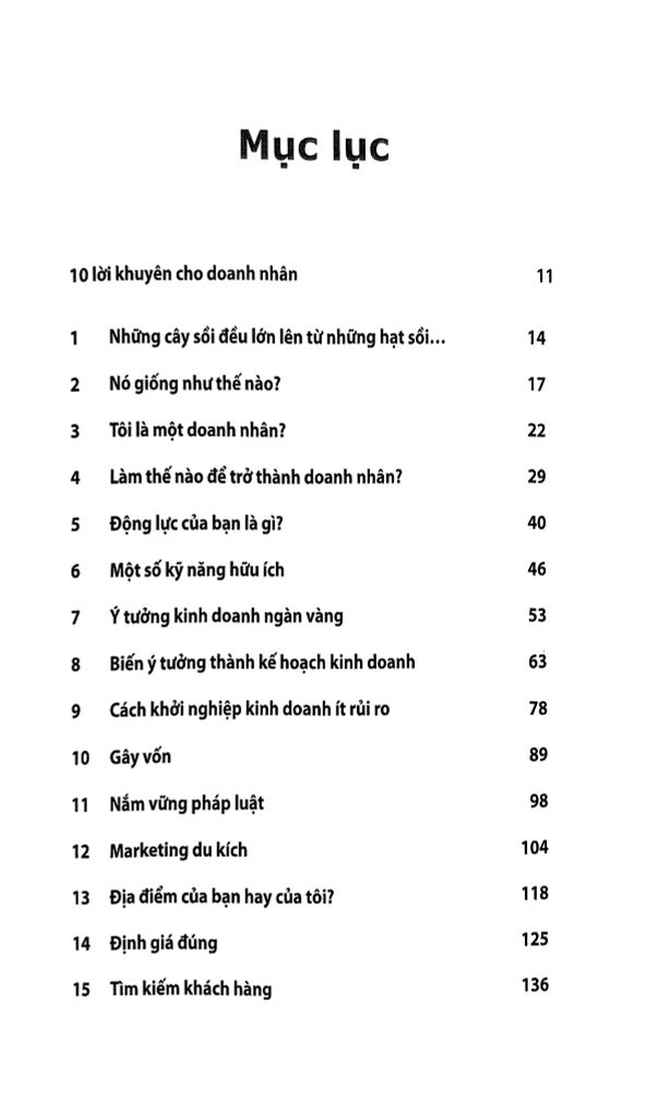  10 Lời Khuyên Khởi Nghiệp - Caspian Woods 