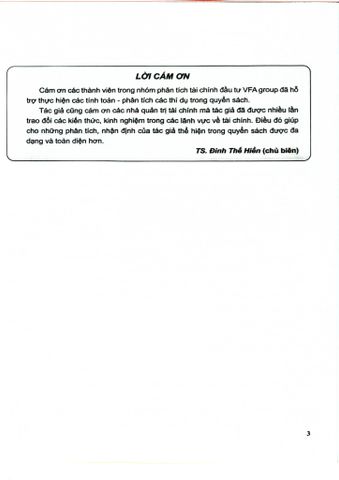  CFO Quản Trị Tài Chính Công Ty Cổ Phần - TS. Đinh Thế Hiển 