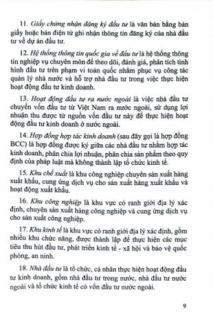  Luật Đầu Tư Đầu Tư Theo Phương Thức Đối Tác Công Tư (Song Ngữ Việt-Anh) - Bộ Tài Chính 