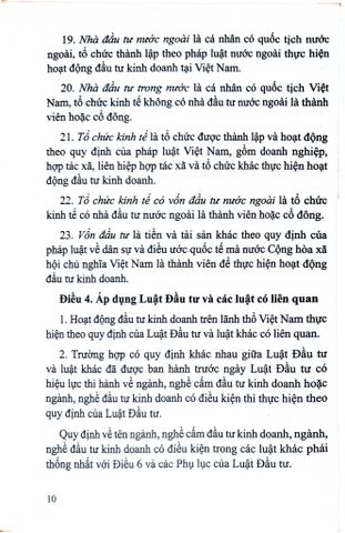  Luật Đầu Tư Đầu Tư Theo Phương Thức Đối Tác Công Tư (Song Ngữ Việt-Anh) - Bộ Tài Chính 