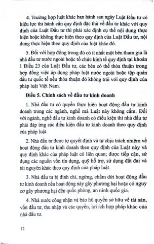 Luật Đầu Tư Đầu Tư Theo Phương Thức Đối Tác Công Tư (Song Ngữ Việt-Anh) - Bộ Tài Chính 