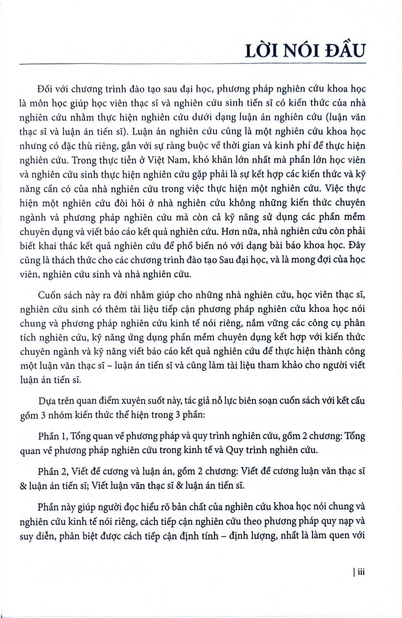 Phương Pháp Nghiên Cứu Kinh Tế Và Viết Luận Văn Thạc Sĩ & Luận Án Tiến  - PGS.TS .Đinh Phi Hổ
