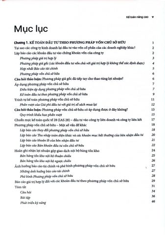  Kế Toán Nâng Cao ( Advanced Accounting) UEH - Bùi Văn Dương 