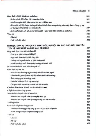  Kế Toán Nâng Cao ( Advanced Accounting) UEH - Bùi Văn Dương 