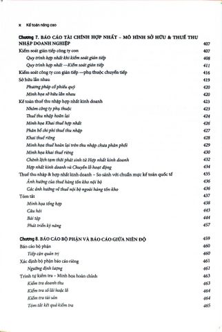  Kế Toán Nâng Cao ( Advanced Accounting) UEH - Bùi Văn Dương 