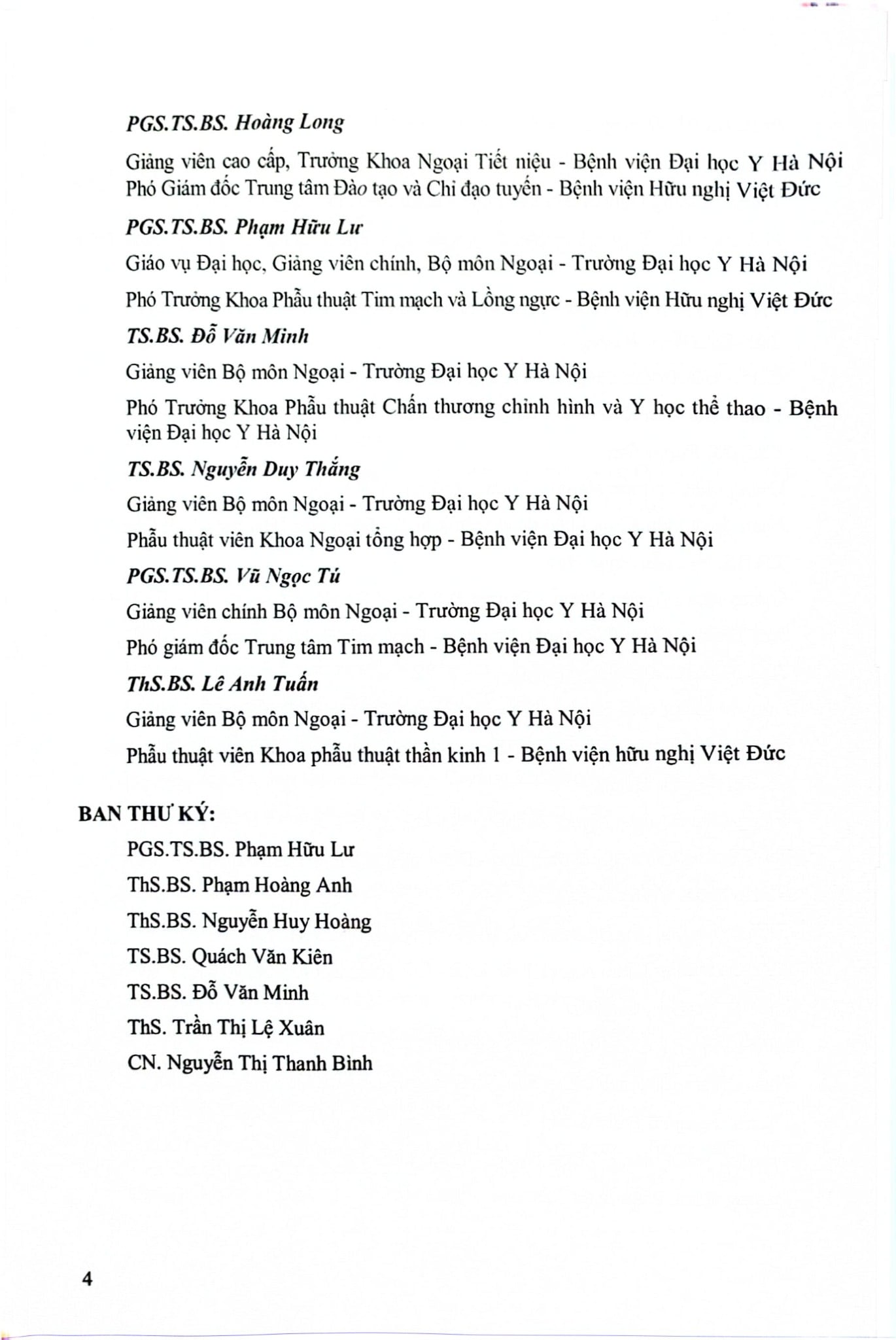 Bài Giảng Triệu Chứng Học Ngoại Khoa (Dùng Cho Sinh Viên Năm Thứ 3) - Đại học Y Hà Nội, PS.TS.BS. Đoàn Quốc Hưng