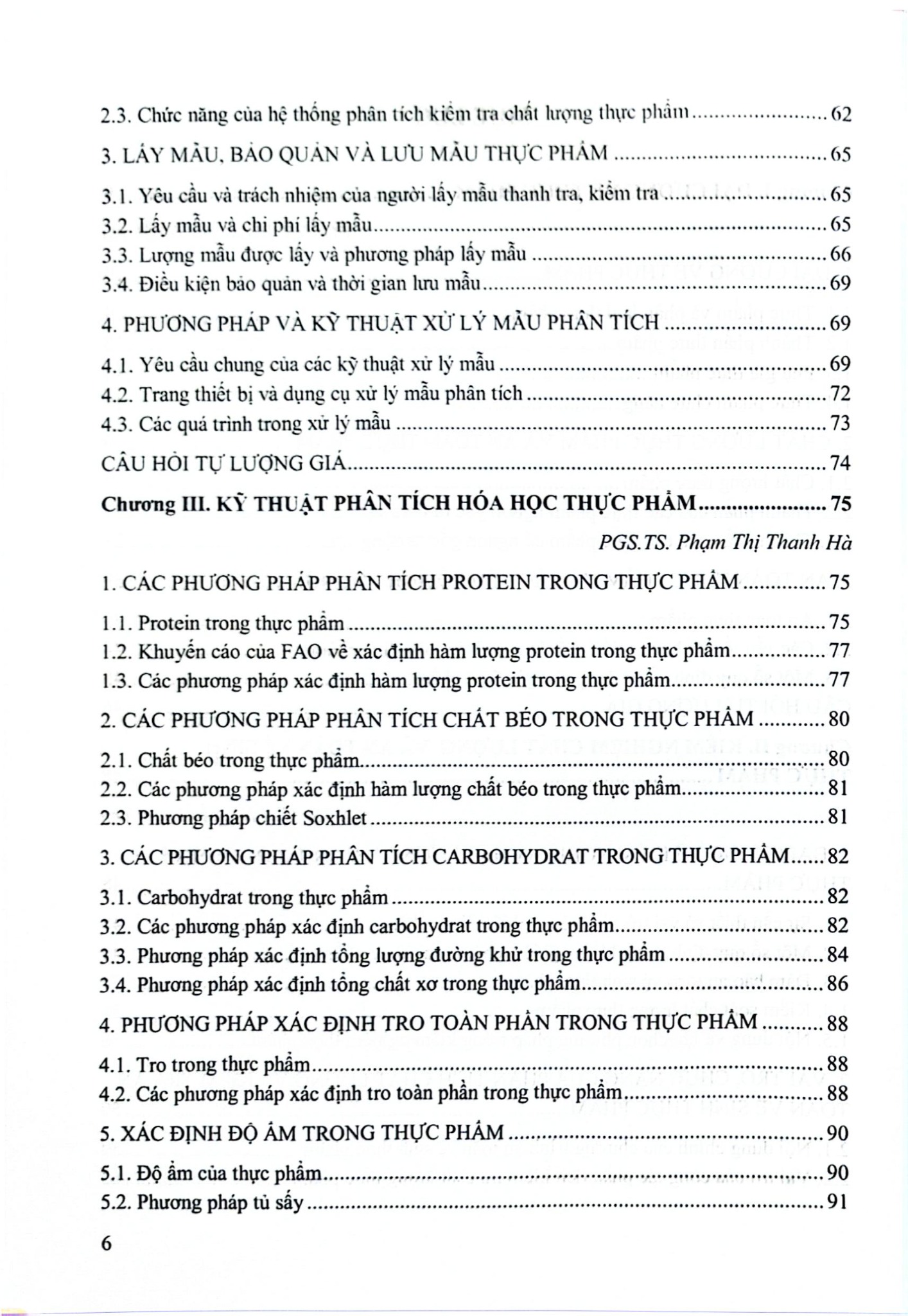 Kiểm Nghiệm Thực Phẩm (Tài Liệu Đào Tạo Sau Đại Học) - ĐH Dược Hà Nội, GS.TS. Thái Nguyễn Hùng Thu