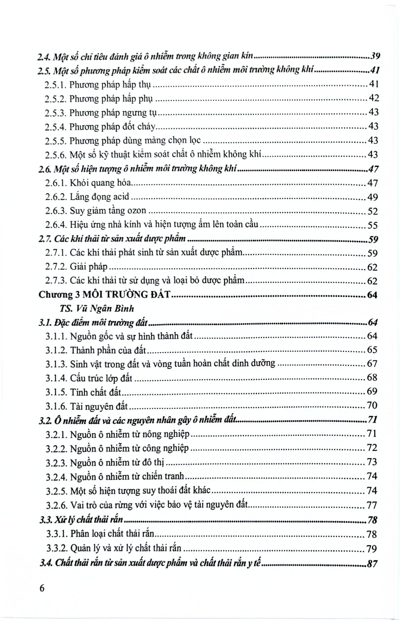Môi Trường (Dành Cho Sinh Viên Dược) - ĐH Dược Hà Nội