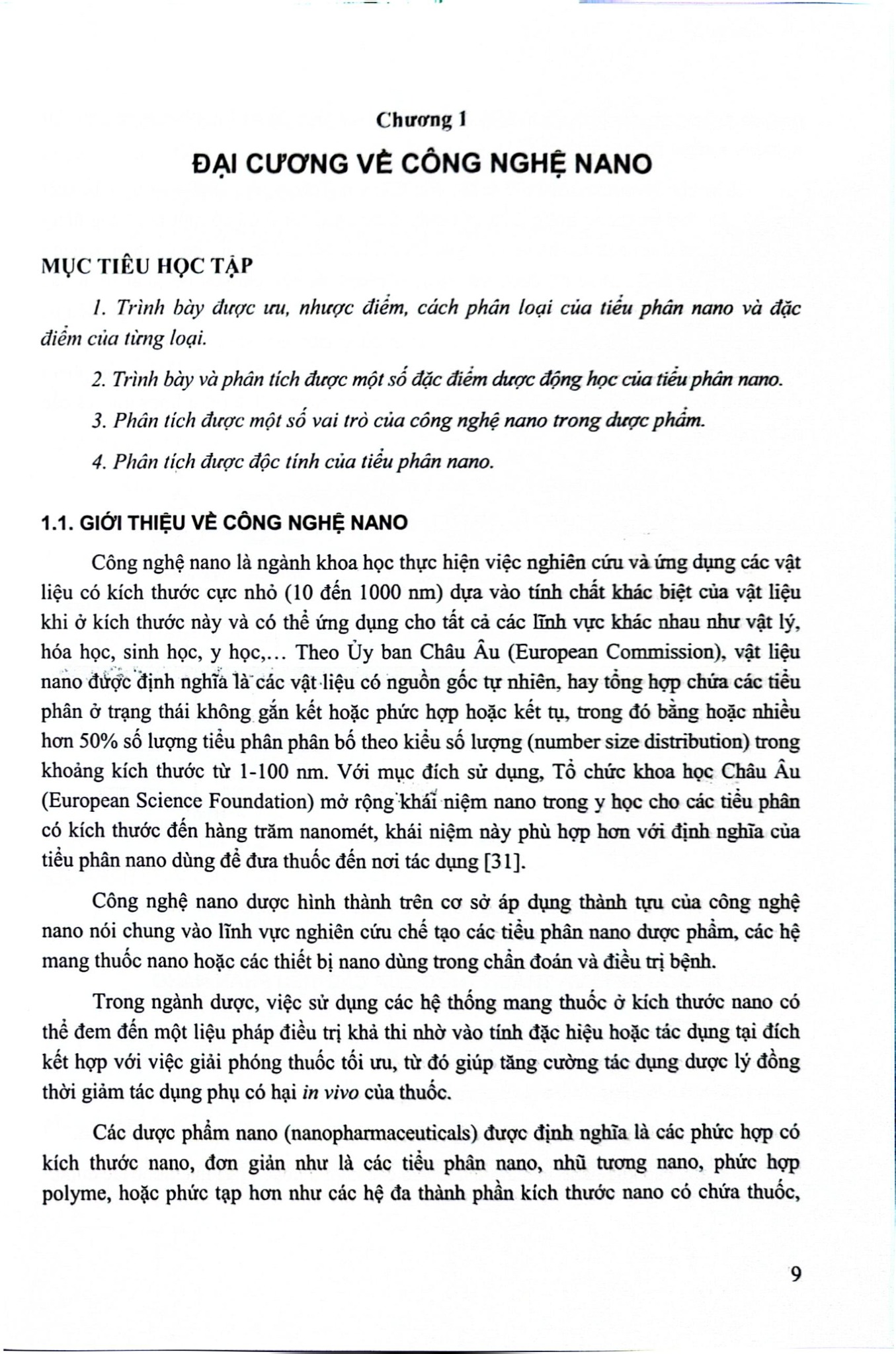 Công Nghệ Nano Và Ứng Dụng Trong Sản Xuất Thuốc - ĐH Dược Hà Nội