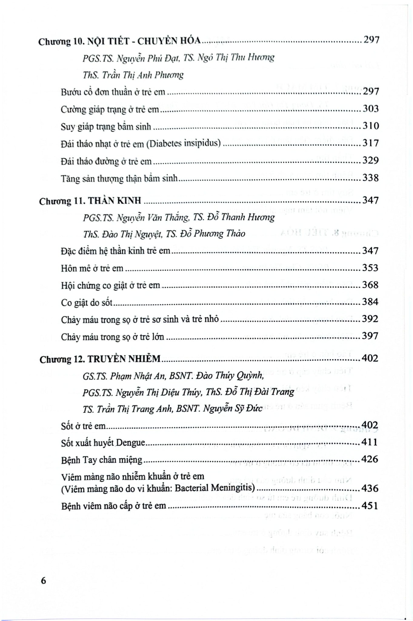 Bài Giảng Nhi Khoa Tập 2 - ĐH Y Hà Nội, PGS.TS. Nguyễn Thị Diệu Thúy