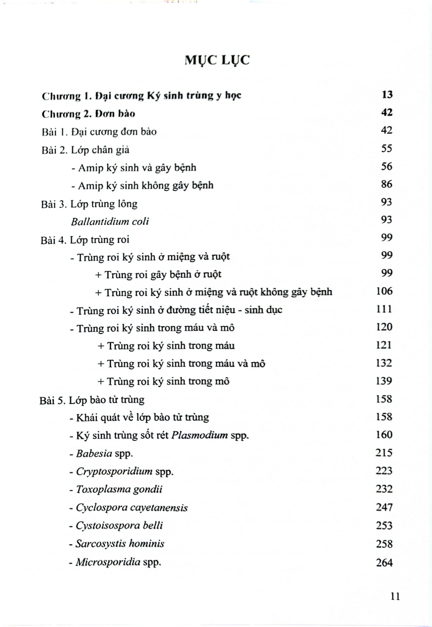 Ký Sinh Trùng Y Học Tập 1 (Giáo Trình Sau Đại Học) - ĐH Dược Hà Nội