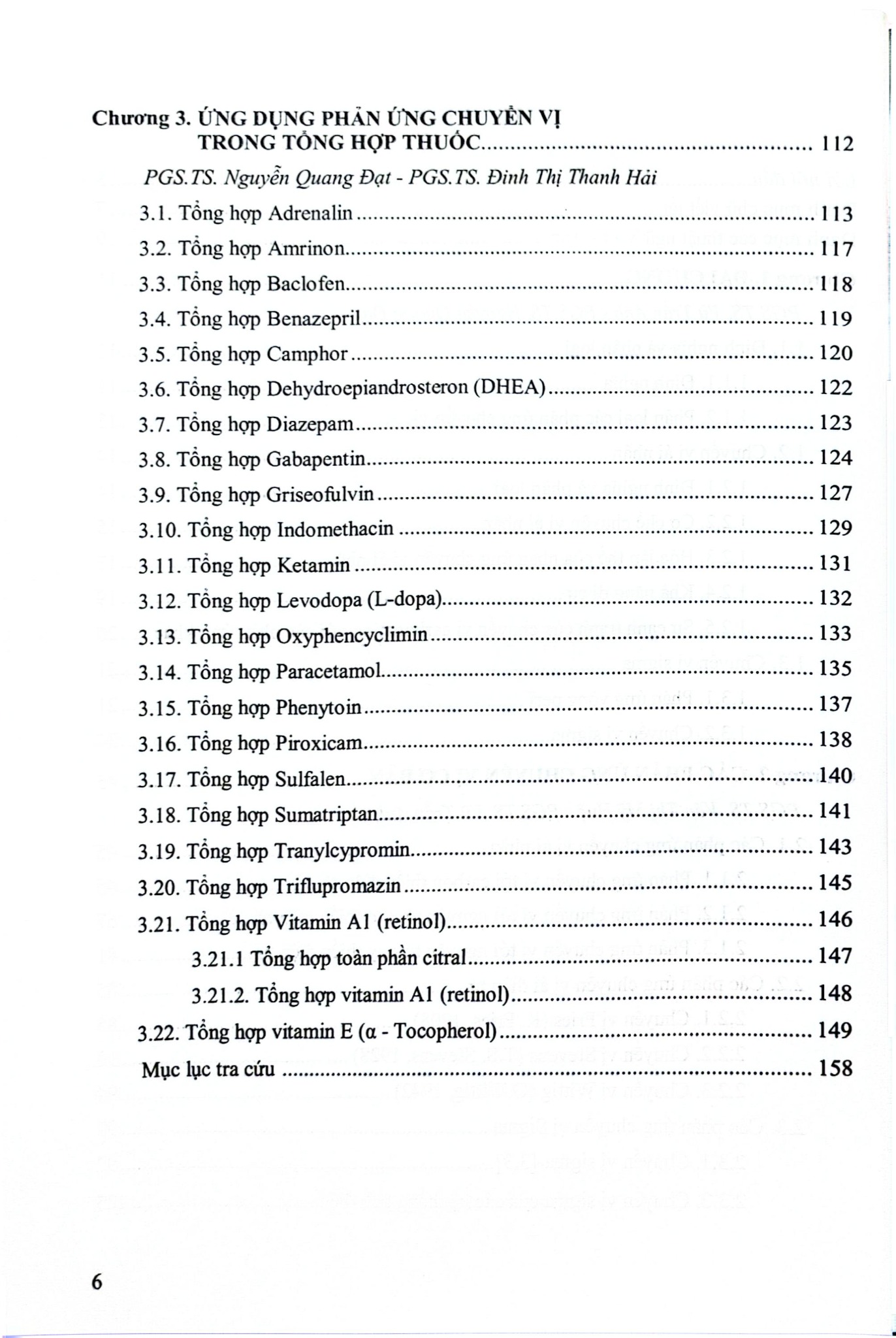 Phản Ứng Chuyển Vị Và Ứng Dựng Trong Tổng Hợp Thuốc - ĐH Dược Hà Nội, PGS.TS Vũ Trần Anh, PGS.TS Văn Thị Mỹ Huệ