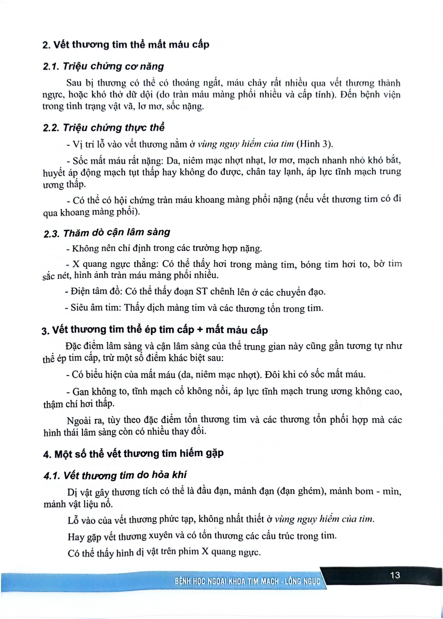 Bệnh Học Ngoại Khoa Tim Mạch - Lồng Ngực (Dùng Cho Đào Tạo Sau Đại Học) - ĐH Y Hà Nội