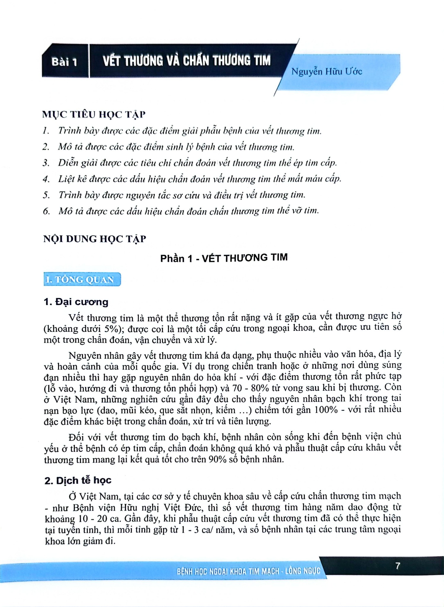 Bệnh Học Ngoại Khoa Tim Mạch - Lồng Ngực (Dùng Cho Đào Tạo Sau Đại Học) - ĐH Y Hà Nội