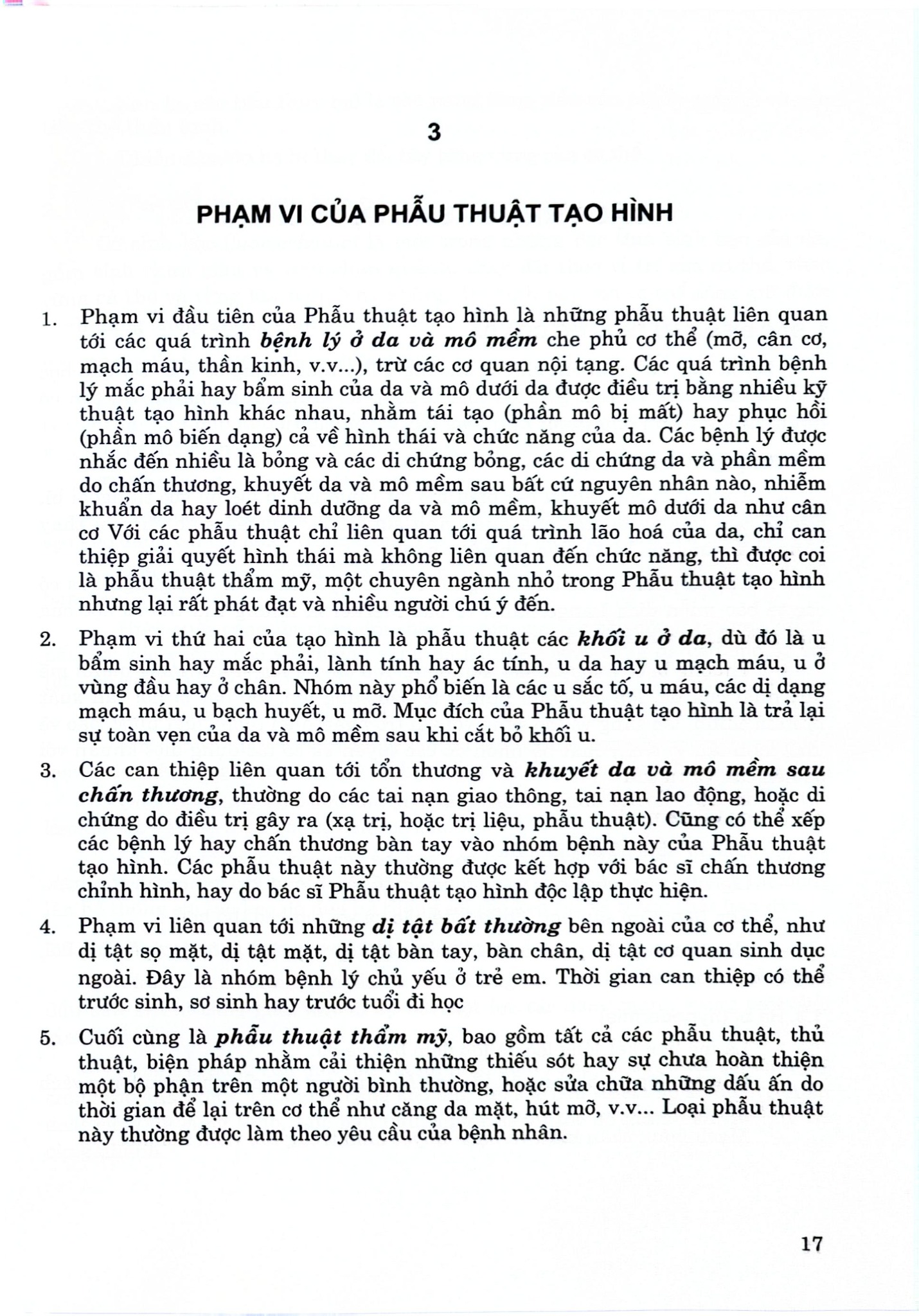 Các Vấn Đề Cơ Bản Trong Phẫu Thuật Tạo Hình Thẩm Mỹ Phần 1 (Đại Cương) - ĐH Y Hà Nội, PGS.TS Trần Thiết Sơn