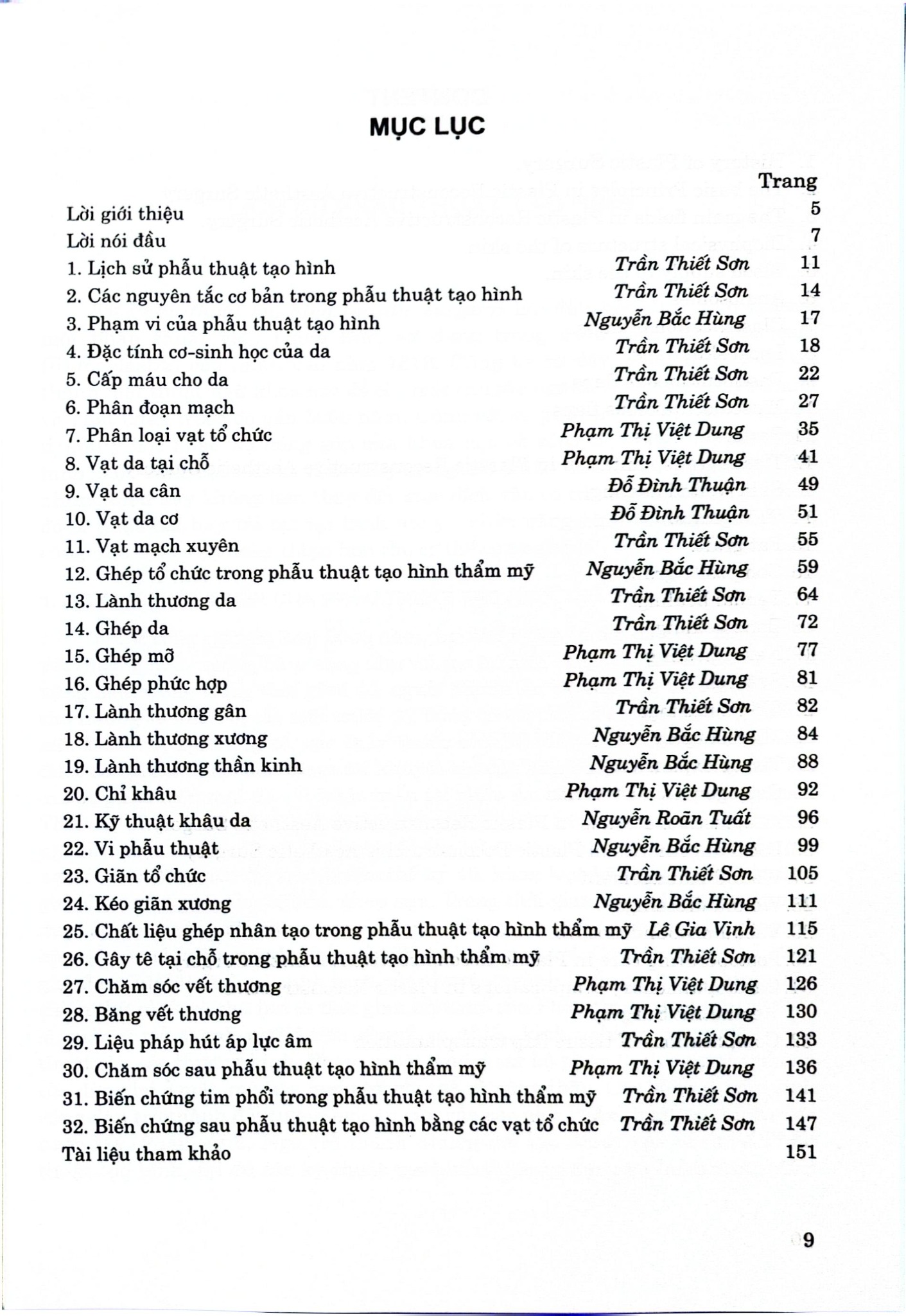 Các Vấn Đề Cơ Bản Trong Phẫu Thuật Tạo Hình Thẩm Mỹ Phần 1 (Đại Cương) - ĐH Y Hà Nội, PGS.TS Trần Thiết Sơn
