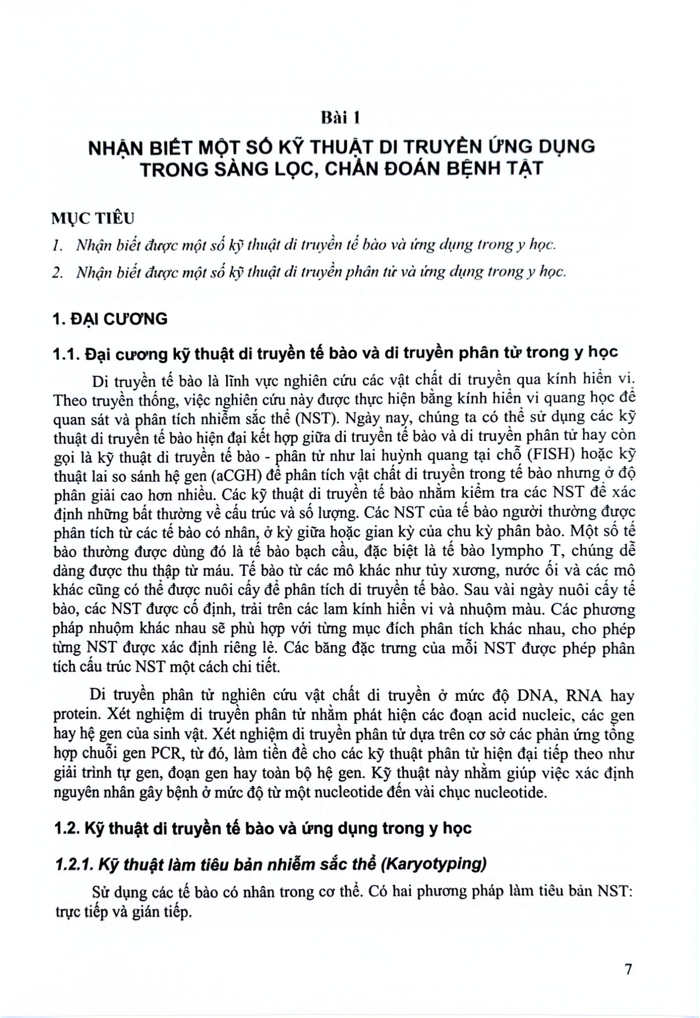 Thực Tập Di Truyền Y Học (Sách Dành Cho Sinh Viên) - ĐH Y Hà Nội