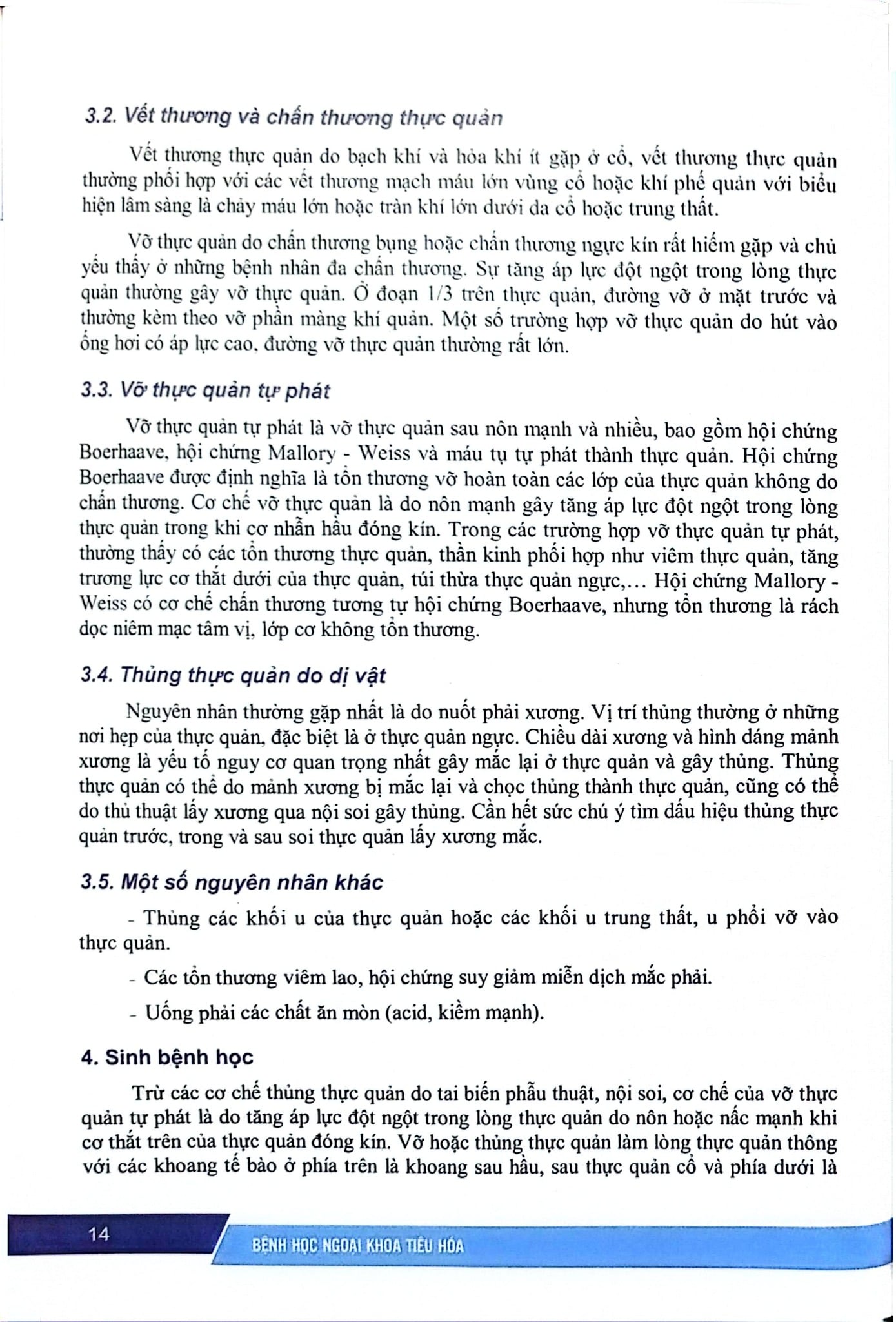 Bệnh Học Ngoại Khoa Tiêu Hoá (Dùng Cho Đào Tạo Sau Đại Học) - ĐH Y Hà Nội