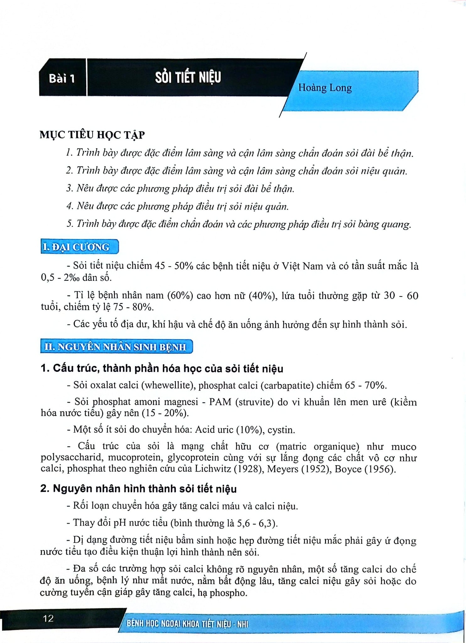 Bệnh Học Ngoại Khoa Tiết Niệu Nhi (Dùng Cho Đào Tạo Sau Đại Học) - ĐH Y Hà Nội