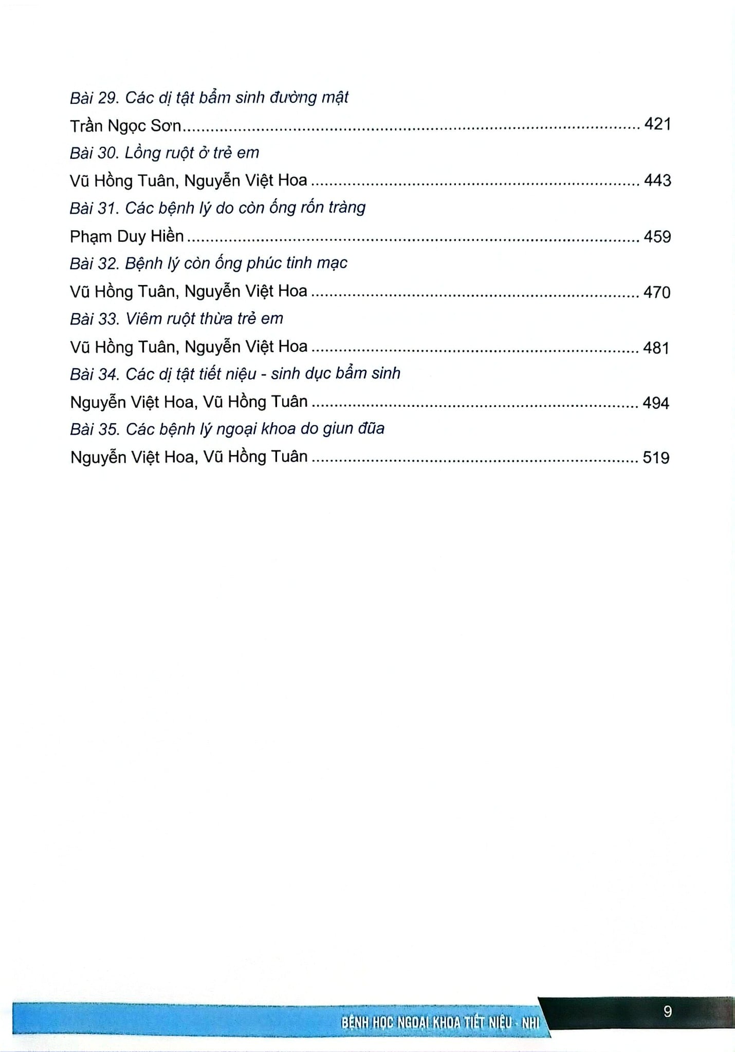 Bệnh Học Ngoại Khoa Tiết Niệu Nhi (Dùng Cho Đào Tạo Sau Đại Học) - ĐH Y Hà Nội