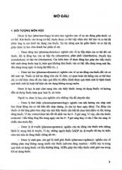 Dược Lý Học Tập 1 - Bộ Y tế, PGS.TS.Mai Tất Tố, TS. Vũ Thị Trâm, ThS. Đào Thị Vui