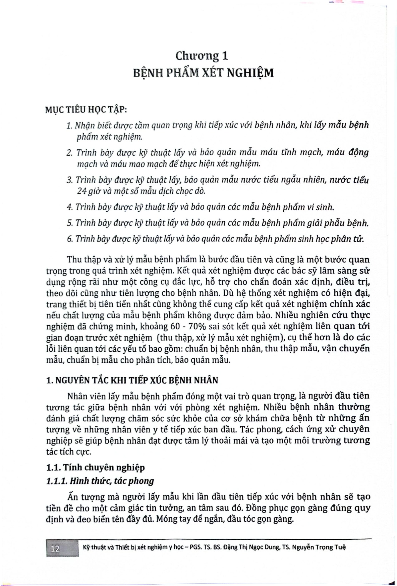 Kỹ Thuật Và Thiết Bị Xét Nghiệm Y Học - ĐH Y Hà Nội